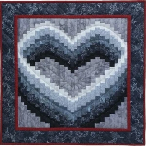 Open Heart Quilt Blanket Dhc3101111Lt and Home Decor