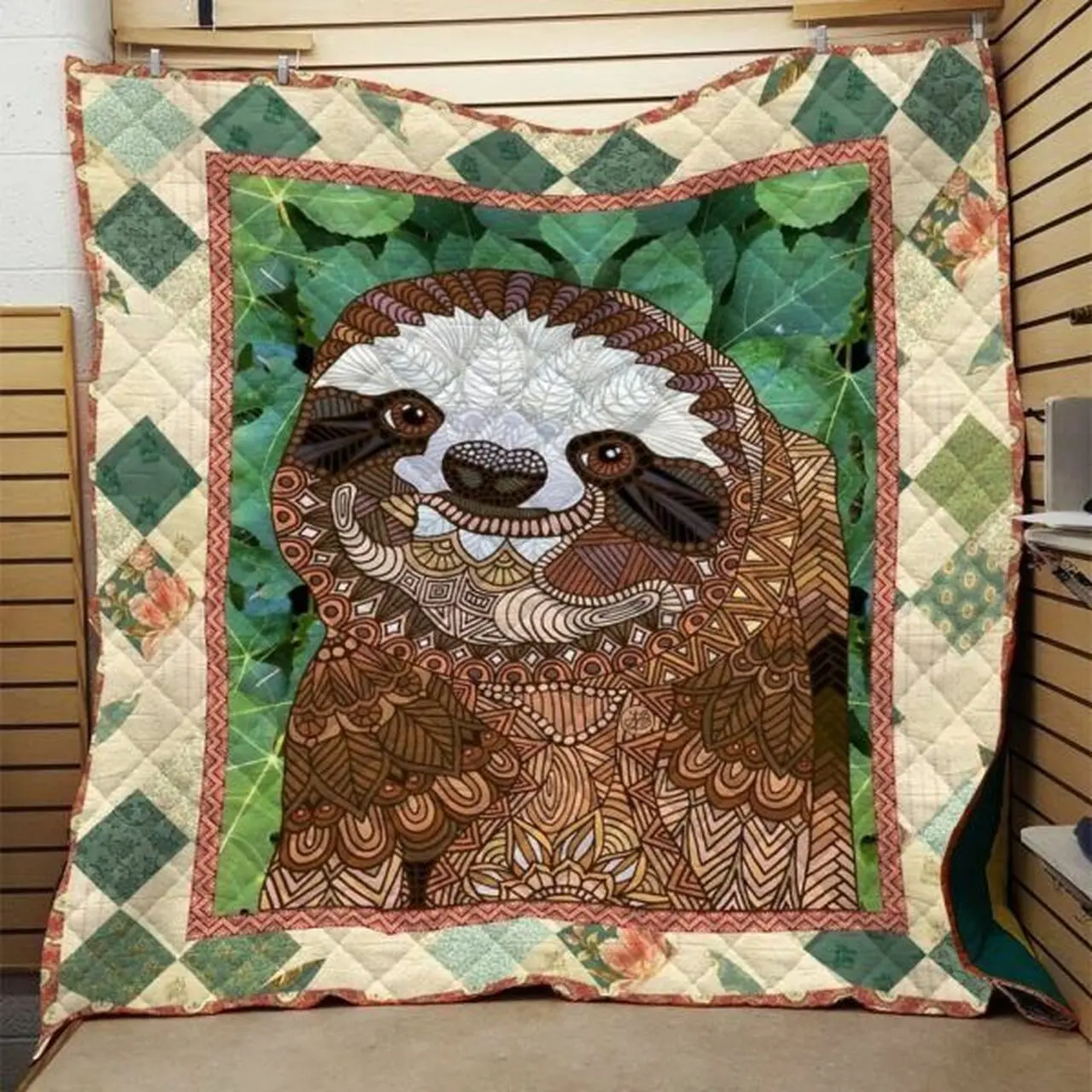 Otter Mandala Quilt Tdhnh and Home Decor