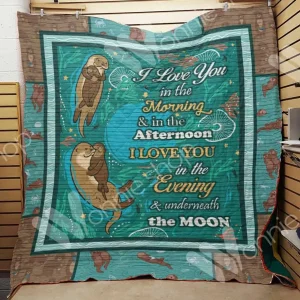 Otter Quilt Blanket Dhc1102542Td and Home Decor