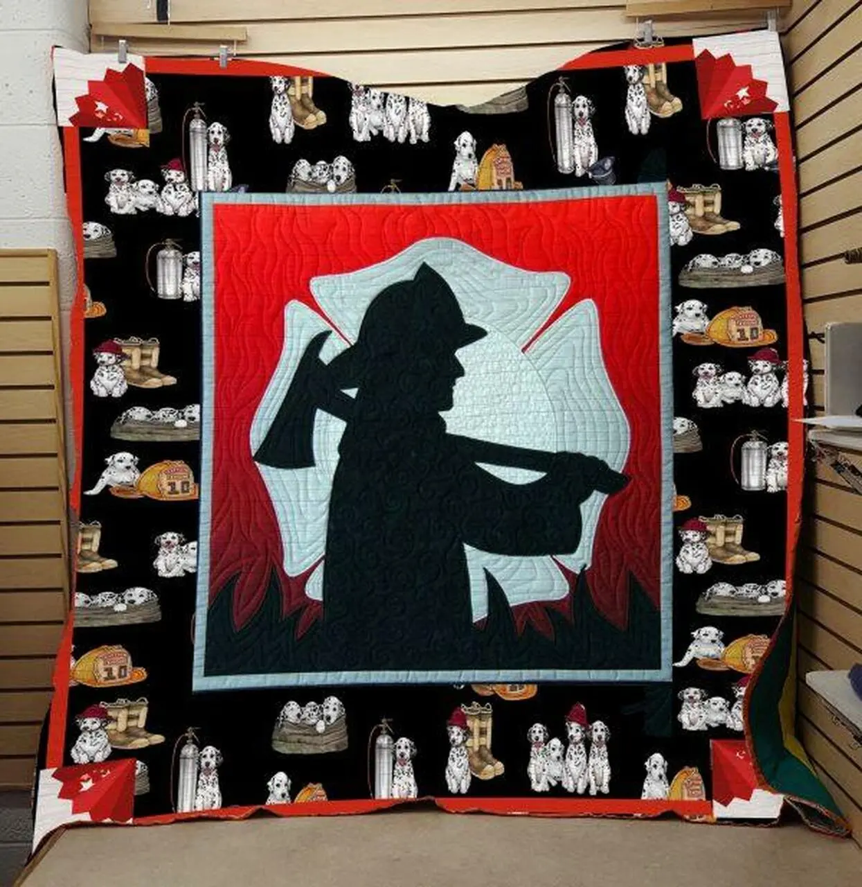Our Heroes Quilt Blanket Bn14 Quilt and Home Decor