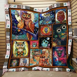 Owl Ah Quilt Derqac and Home Decor