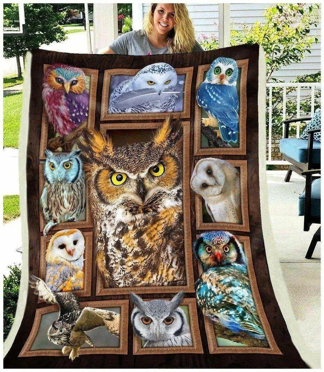 Owl Ah Quilt Derqhn and Home Decor