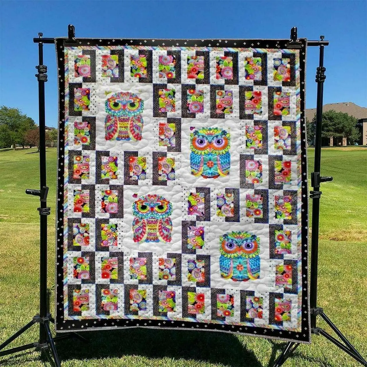 Owl Hur Quilt ai and Home Decor