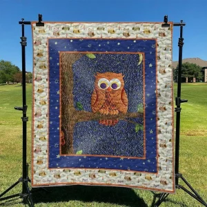 Owl Hur Quilt vo and Home Decor