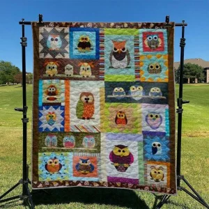 Owl Hur Quilt xc and Home Decor
