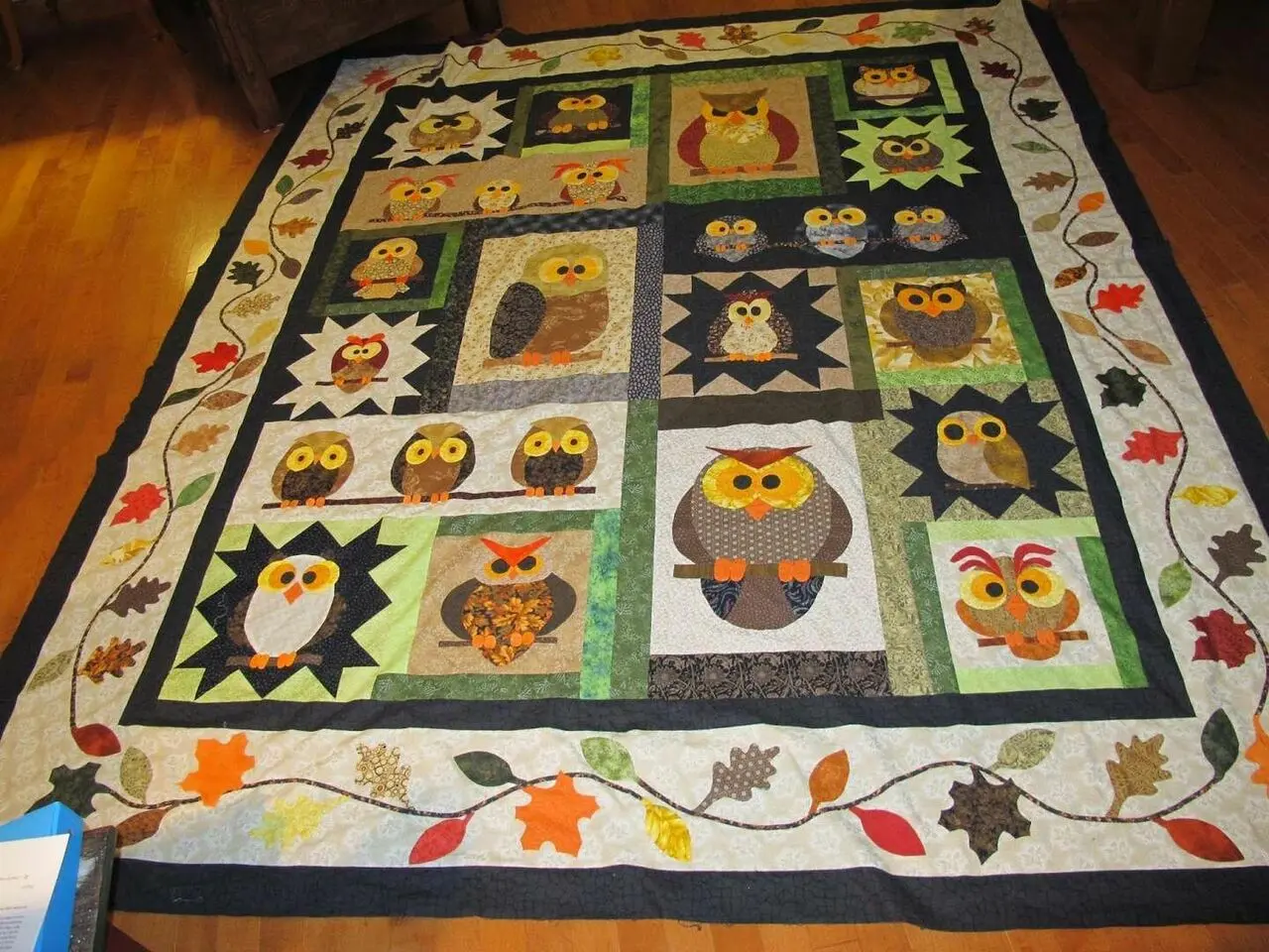 Owl Hur Quilt xm and Home Decor