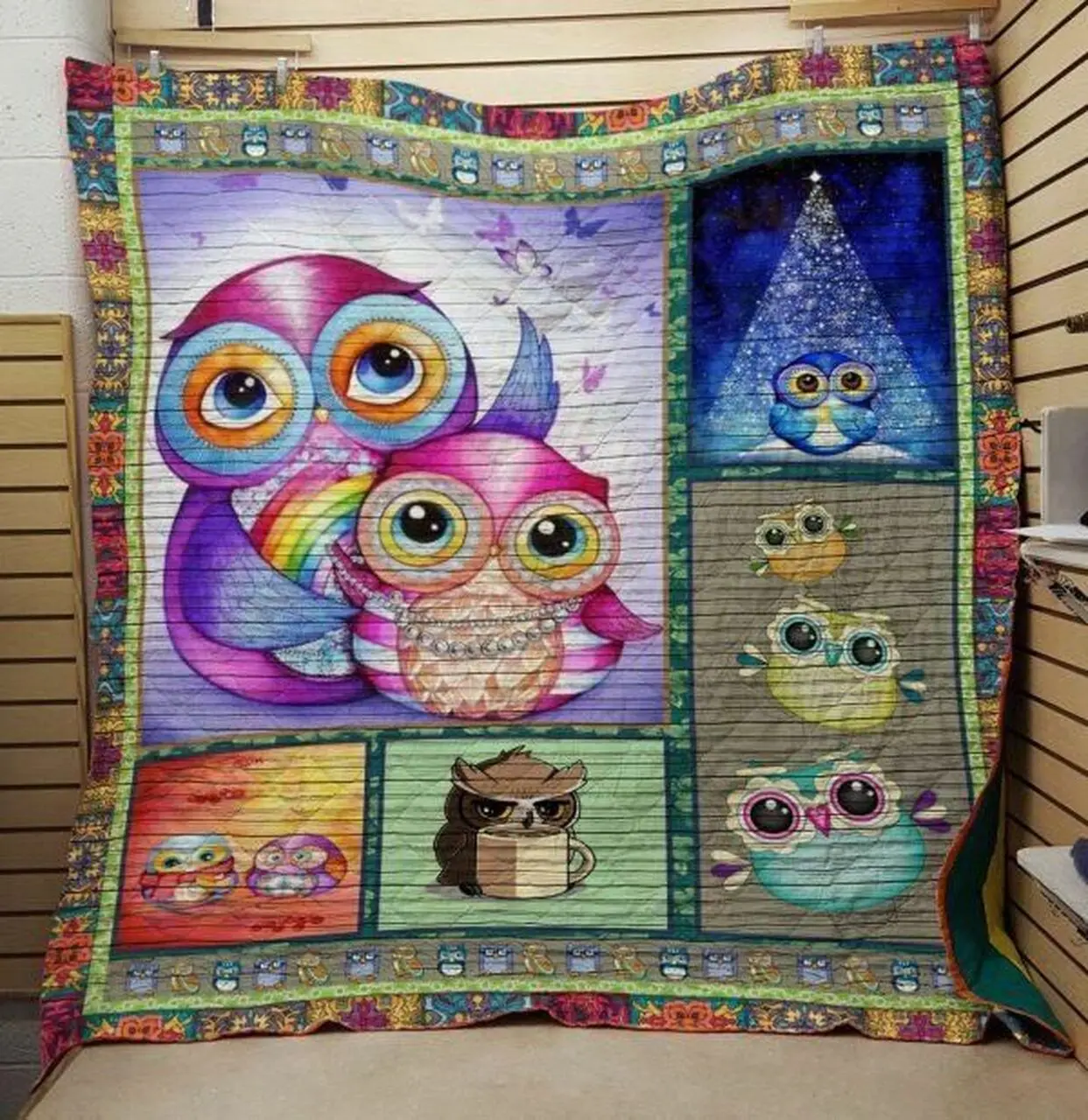 Owl Owl The Show Sc Quilt Derqae and Home Decor
