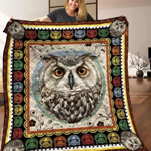 Owl Quilt Blanket C9B010603Ta and Home Decor