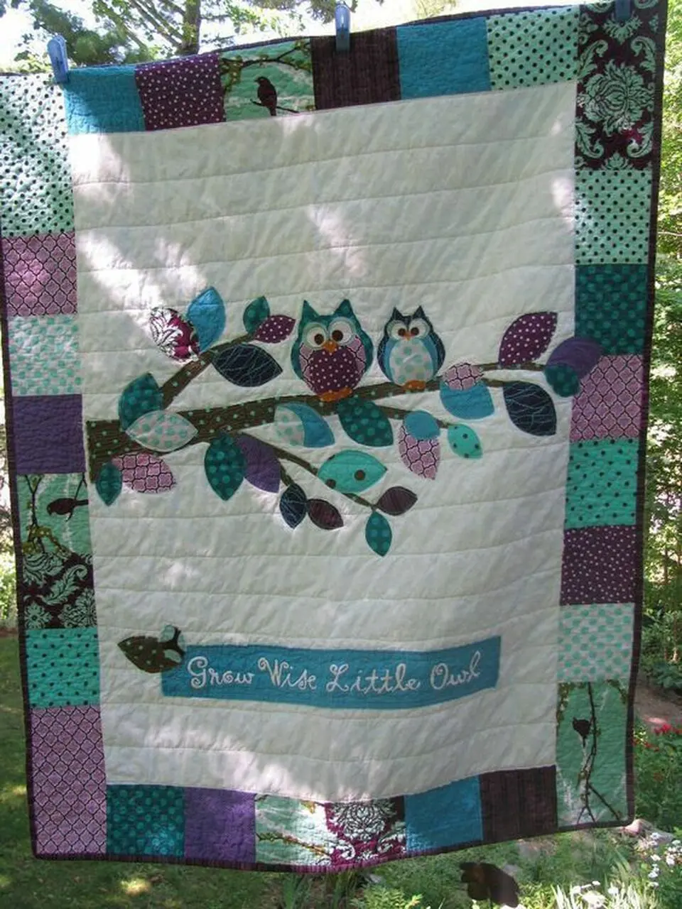 Owl Quilt Tdhed and Home Decor