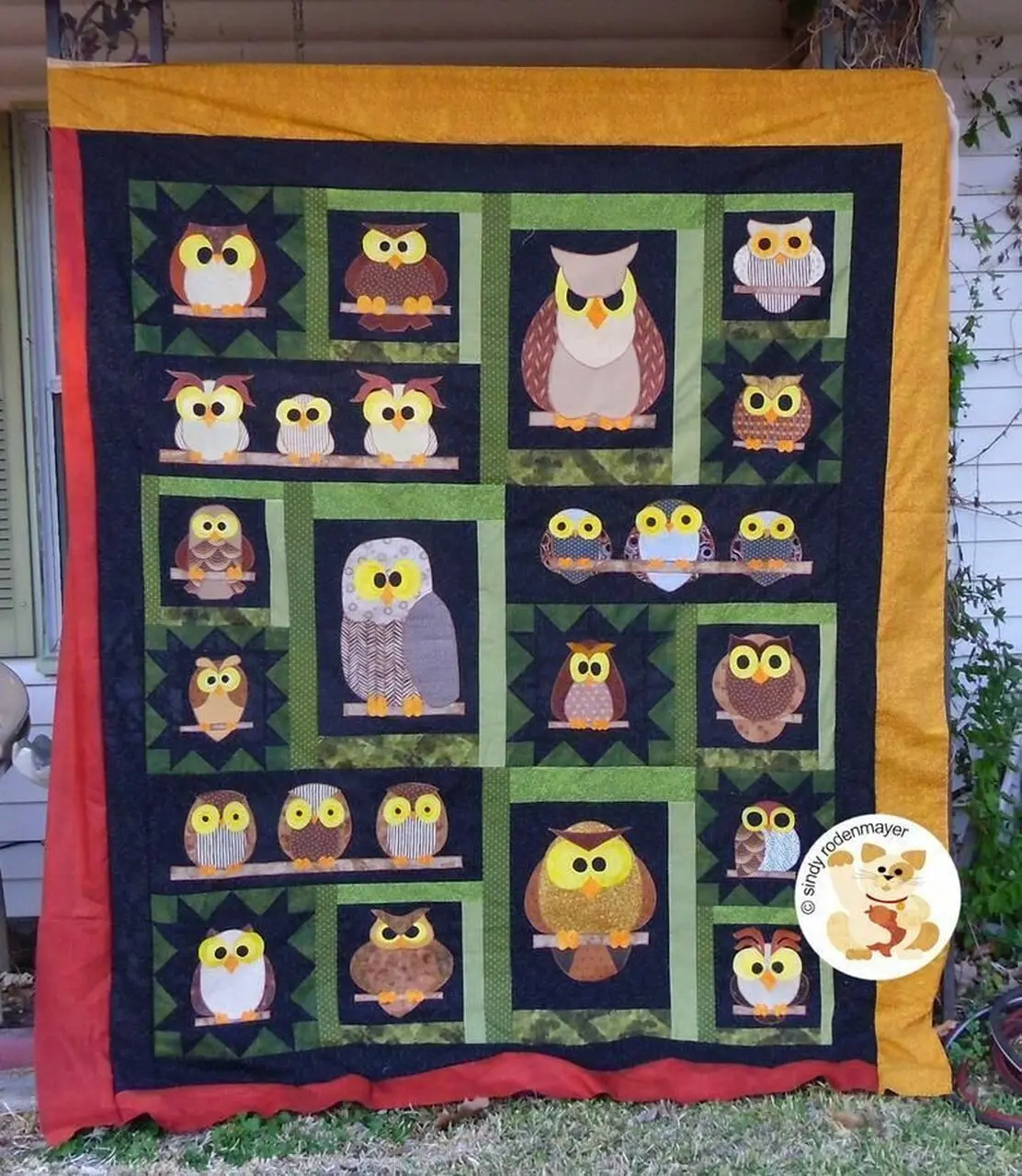 Owl Quilt Tdhmq and Home Decor