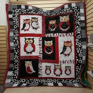 Owl Quilt Tdhou and Home Decor