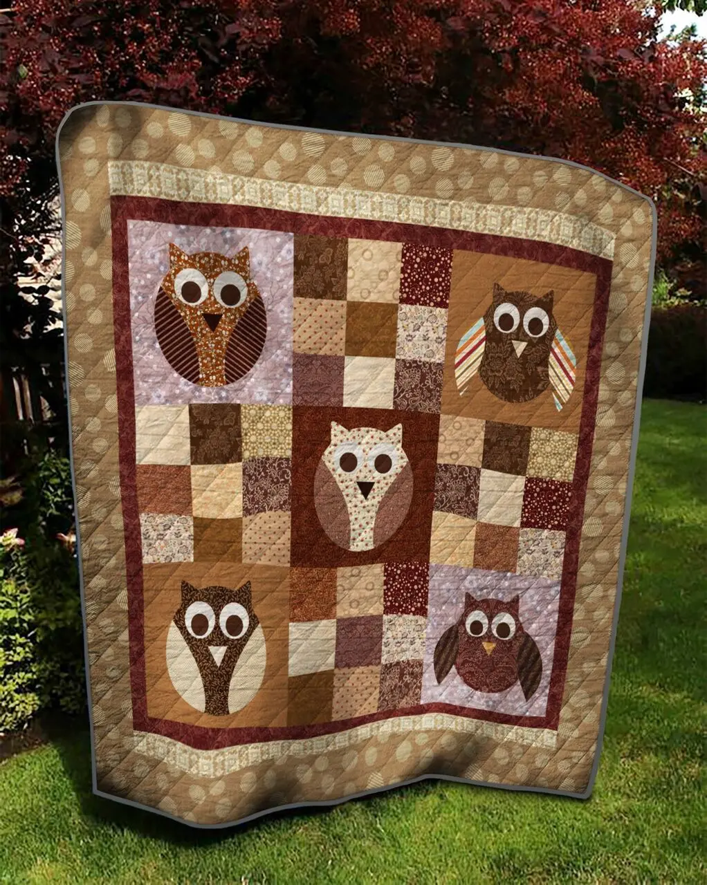 Owl Quilt Tdhrx and Home Decor
