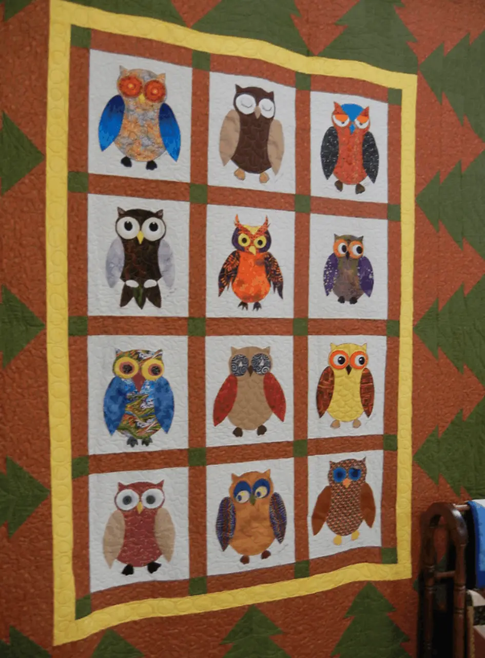 Owl Quilt Tdhve and Home Decor