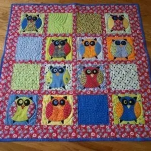 Owl Quilt Tdhxb and Home Decor