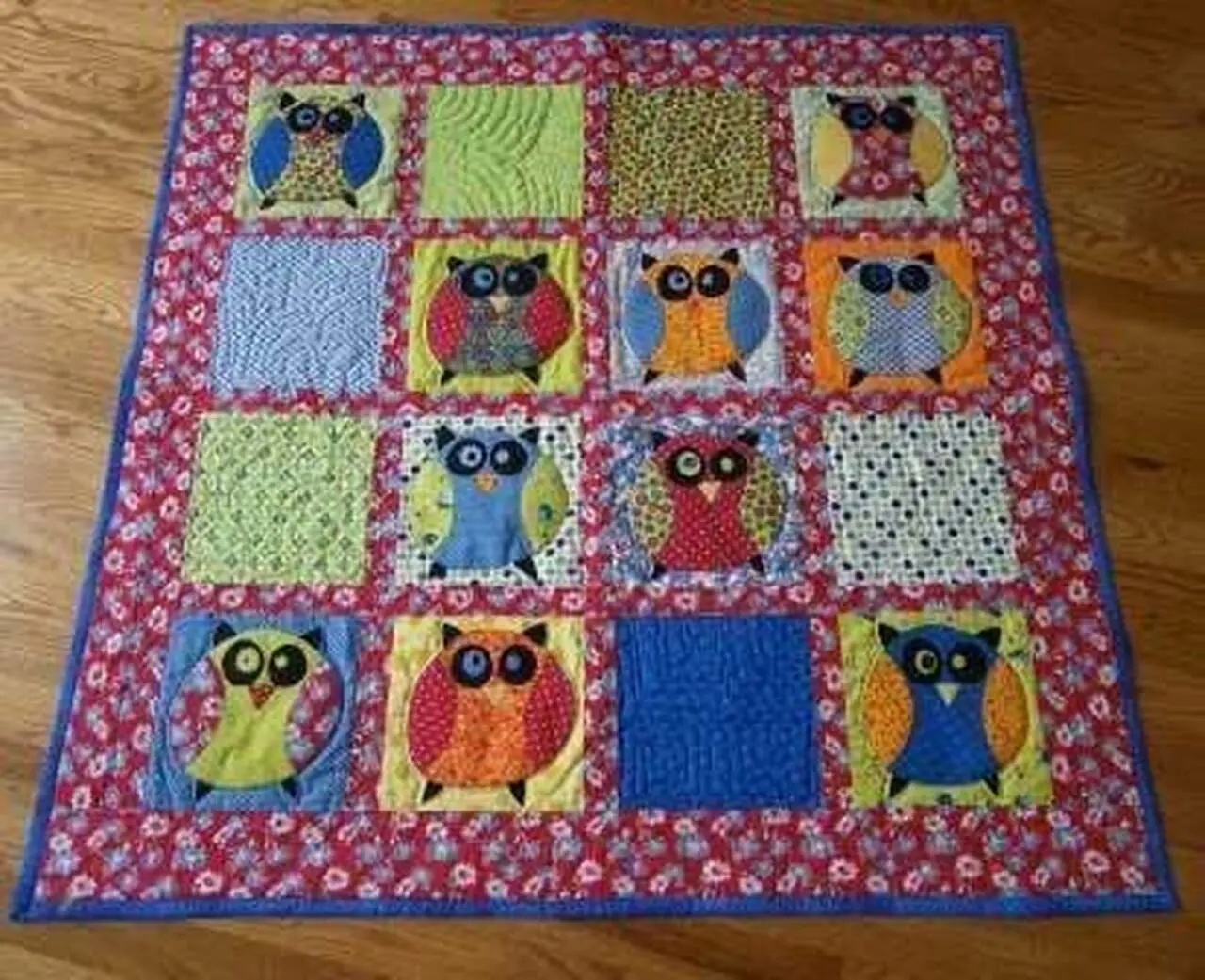 Owl Quilt Tdhxb and Home Decor