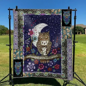 Owl Td2809697 Quilt Blanket and Home Decor