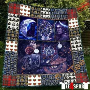 PAGANISM WITCH MAGIC PAGAN 3D Blanket TH0607 Quilt and Home Decor