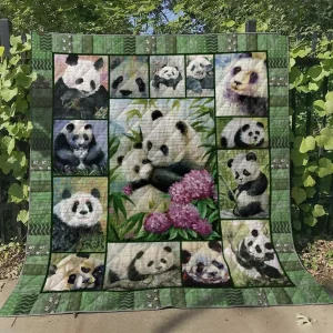 Panda Cg130616 Quilt Blanket and Home Decor