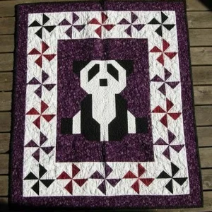 Panda Cla260628 Quilt Blanket and Home Decor