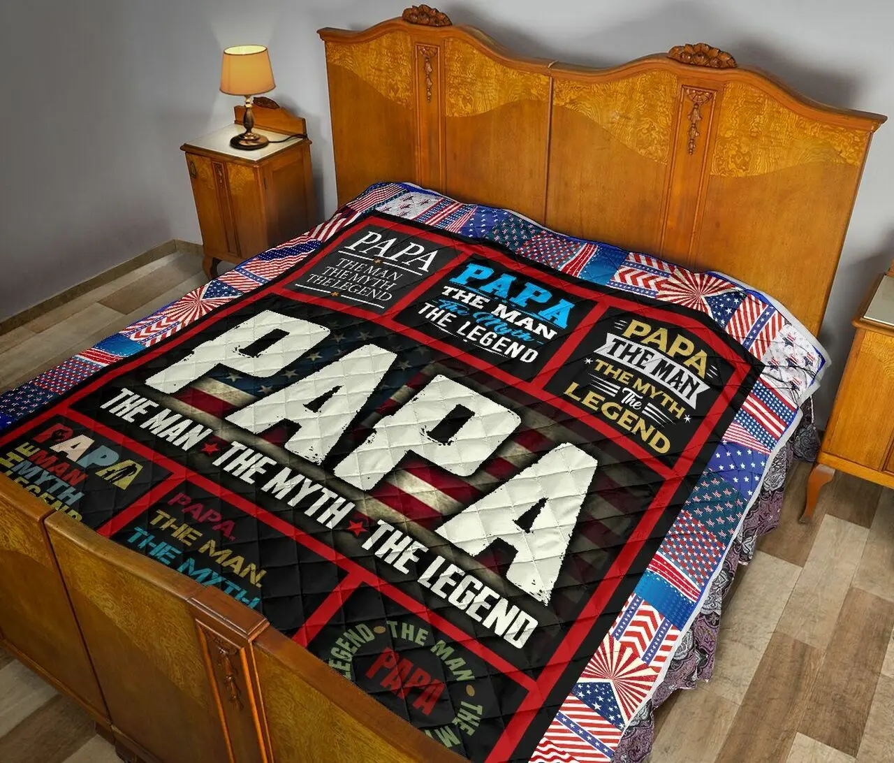 Papa Quilt Blanket Dhc02011713Dd and Home Decor