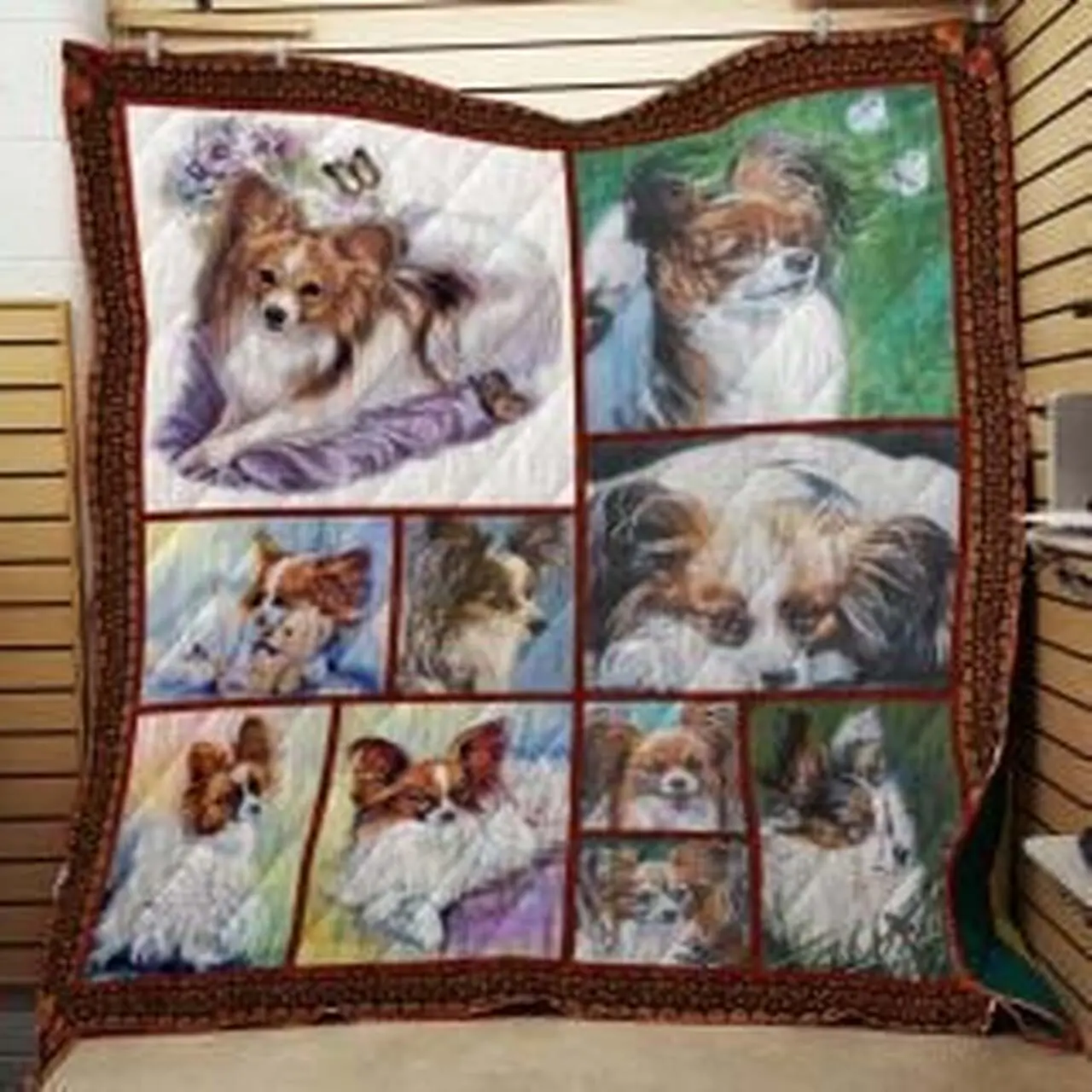 Papillon Quilt Blanket Luke0H Dhc0301970Dd and Home Decor