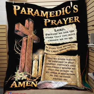 Paramedics Prayer Quilt Tdhgf and Home Decor