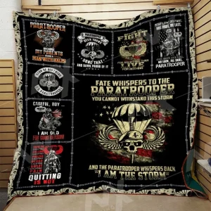Paratrooper Quilt Blanket Dhc0910418Vt and Home Decor