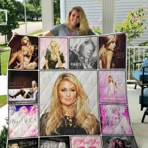 Paris Hilton Quilt Blanket and Home Decor