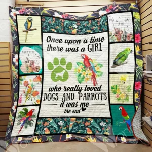 Parrot Quilt Blanket Dhc06021196Td and Home Decor