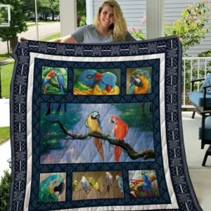 Parrot Quilt Tdhee and Home Decor
