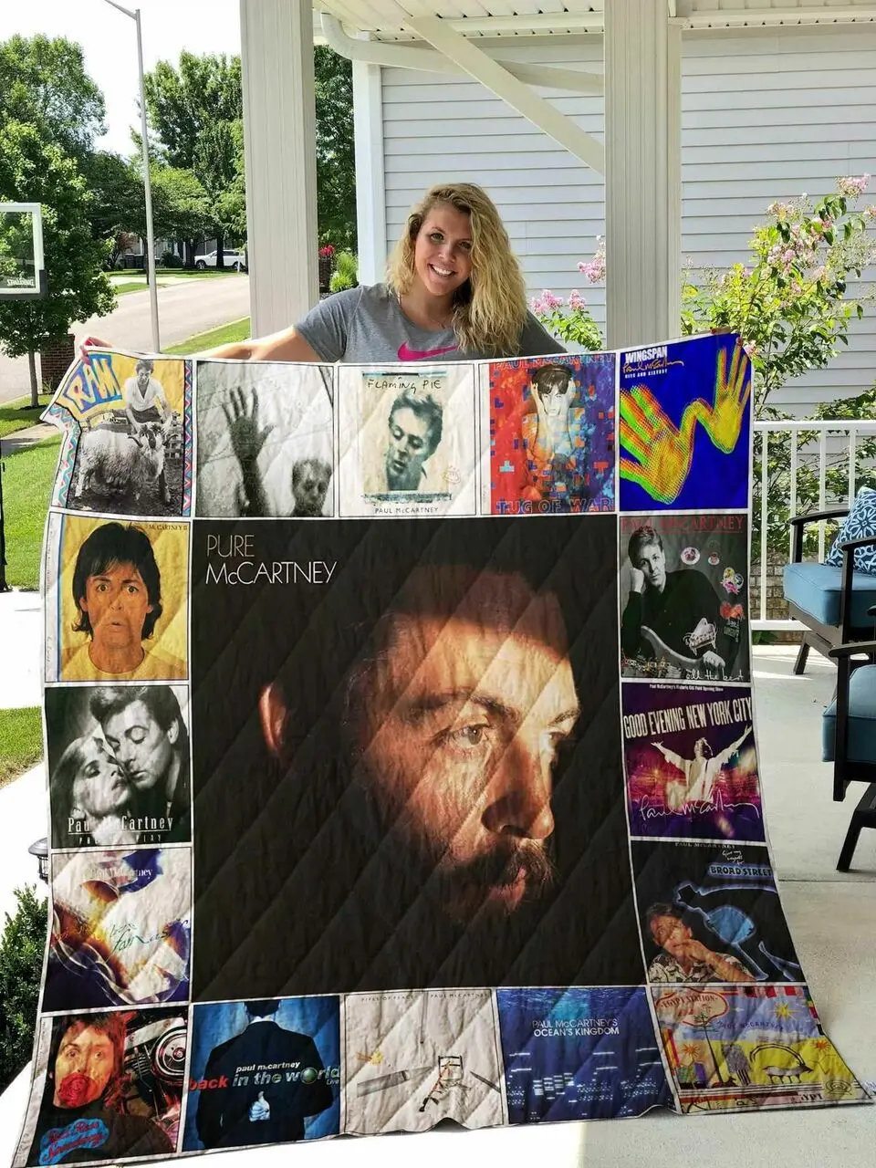 Paul Mccartney Blanket Th1909 Quilt and Home Decor
