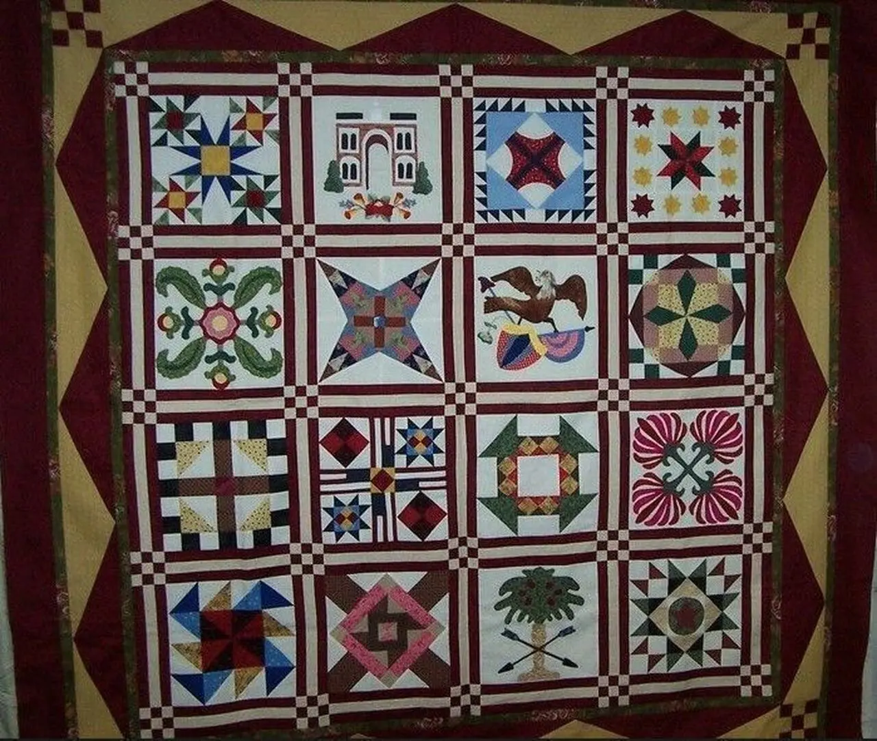 Peace Day Quilt Tdhdn and Home Decor