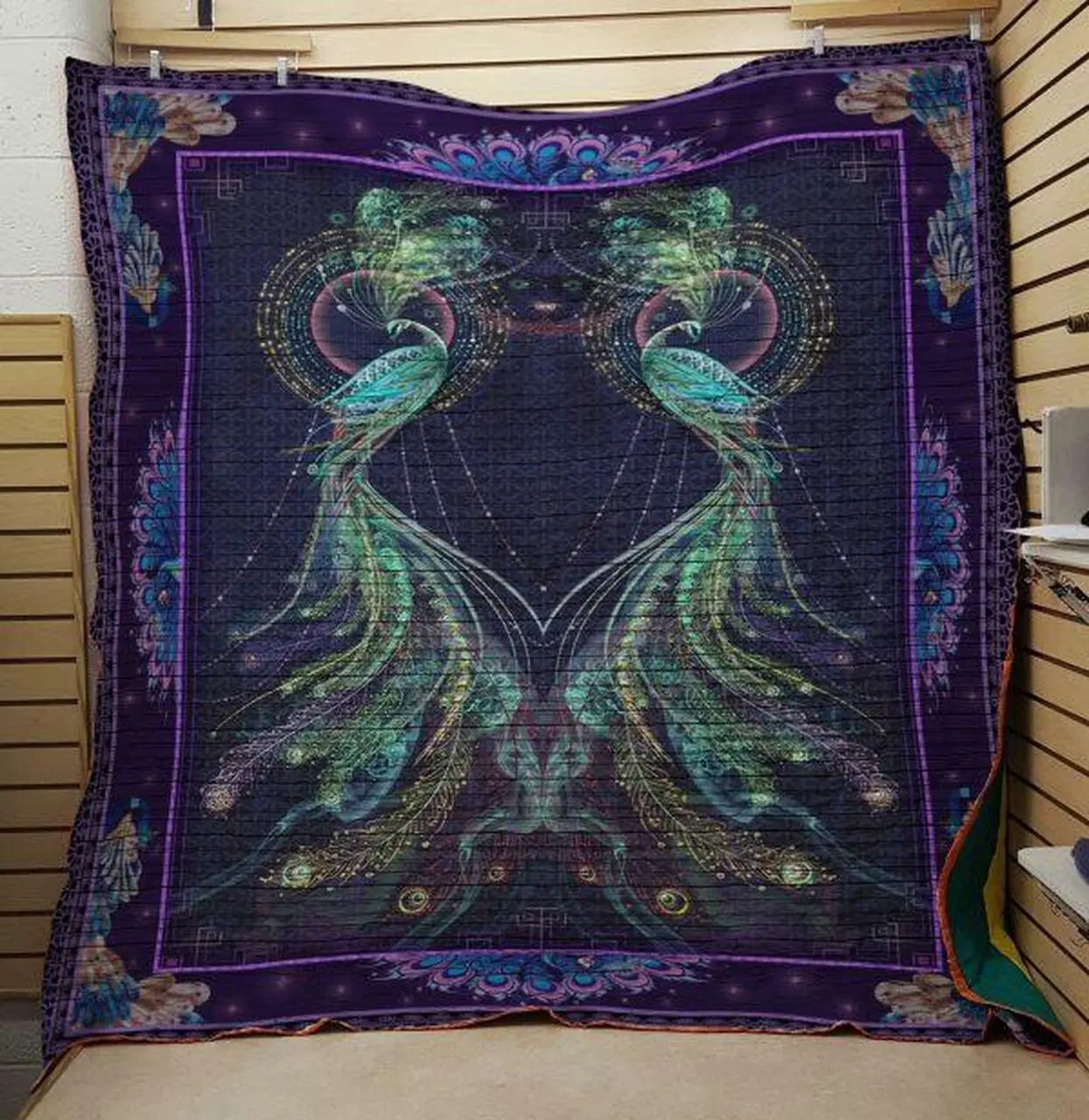 Peacock 9030075 Quilt Blanket Quilt and Home Decor