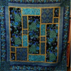 Peacock Cla180612 Quilt Blanket and Home Decor