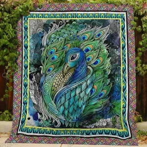 Peacock Quilt Tdhbh and Home Decor