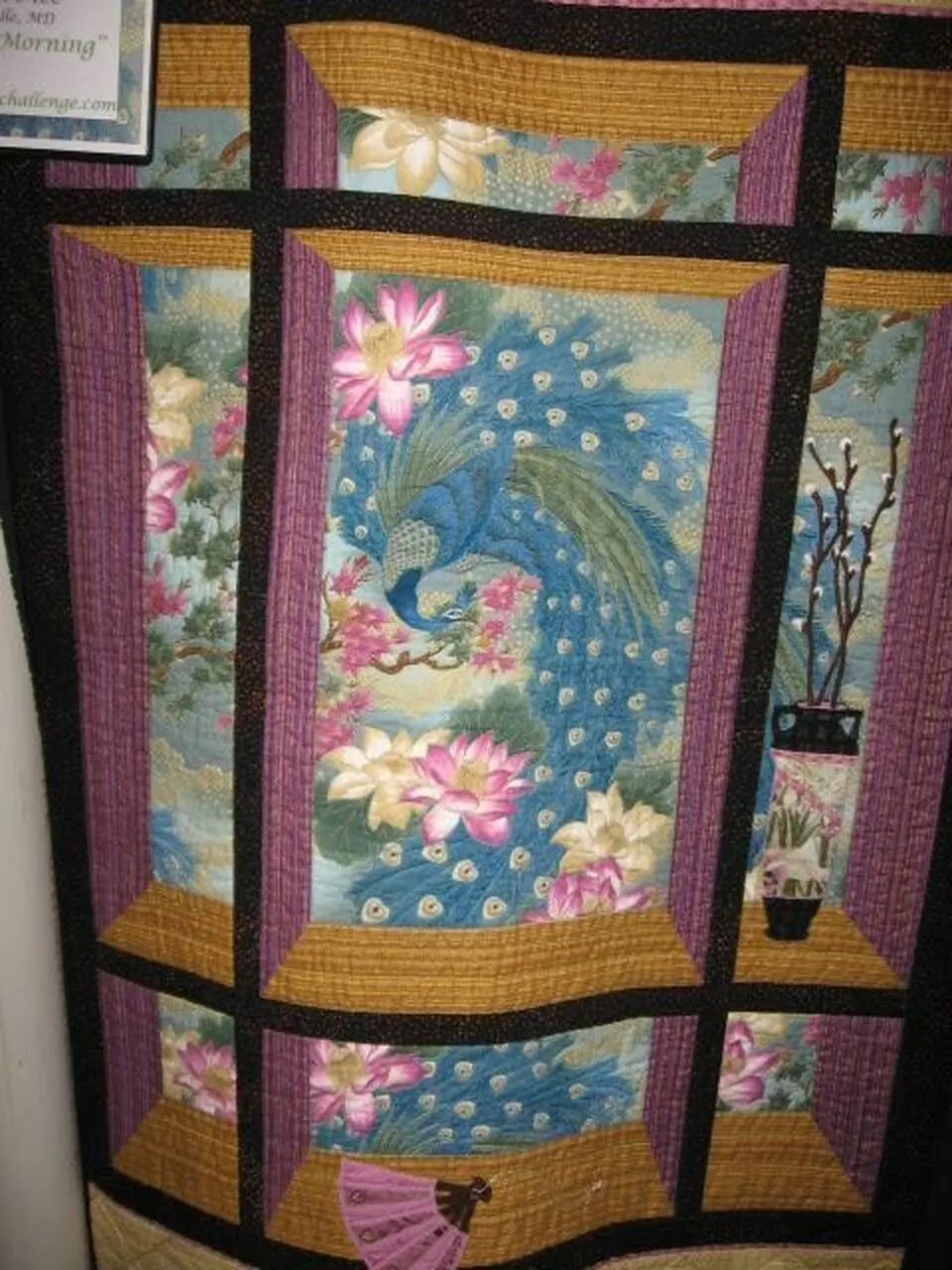 Peacock Quilt Tdhjs and Home Decor