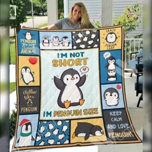 Penguin Awesome O Quilt Zb and Home Decor