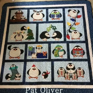 Penguin Quilt Tdhmb and Home Decor