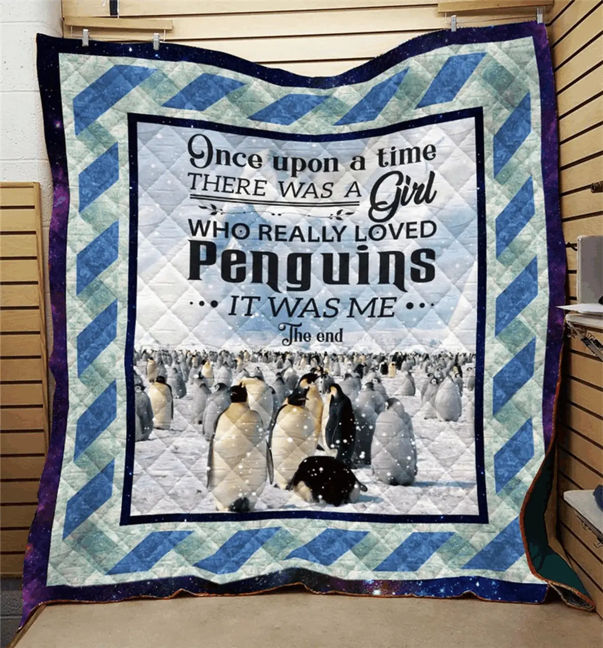 Penguin Quilt Tdhpz and Home Decor