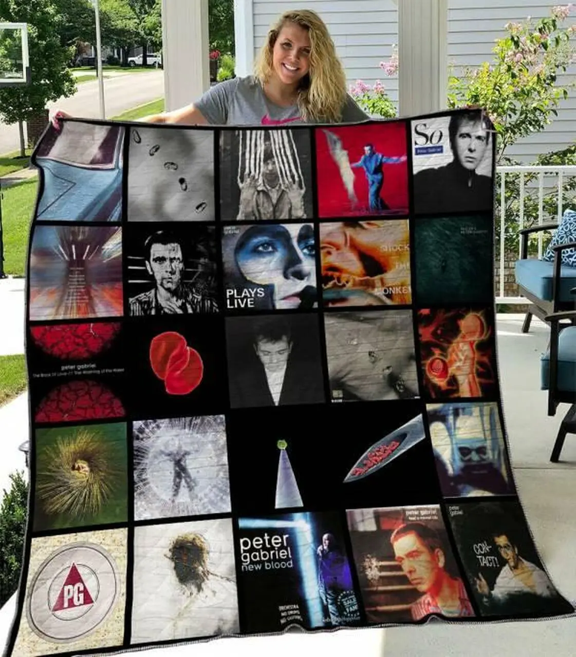 Peter Gabriel Quilt Blanket M240525 Quilt and Home Decor