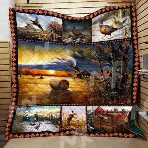 Pheasant Quilt Blanket Dhc0910334Vt and Home Decor