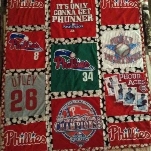 Phillies Quilt Blanket Pt27 Quilt and Home Decor