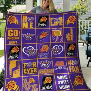 Phoenix Suns Quilt Blanket B200631 Quilt and Home Decor