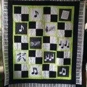 Piano Clp210659 Quilt Blanket and Home Decor