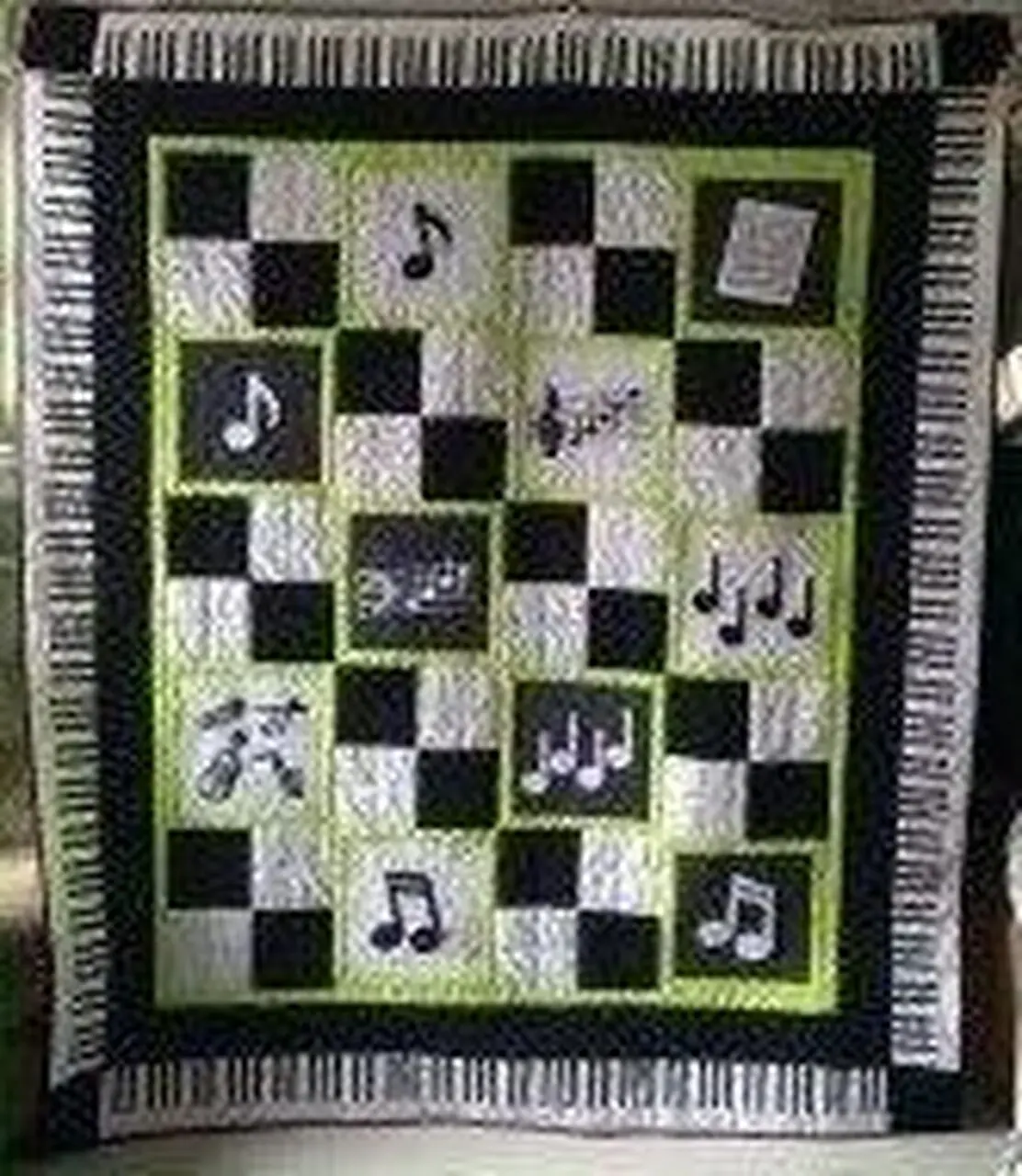 Piano Clp210659 Quilt Blanket and Home Decor