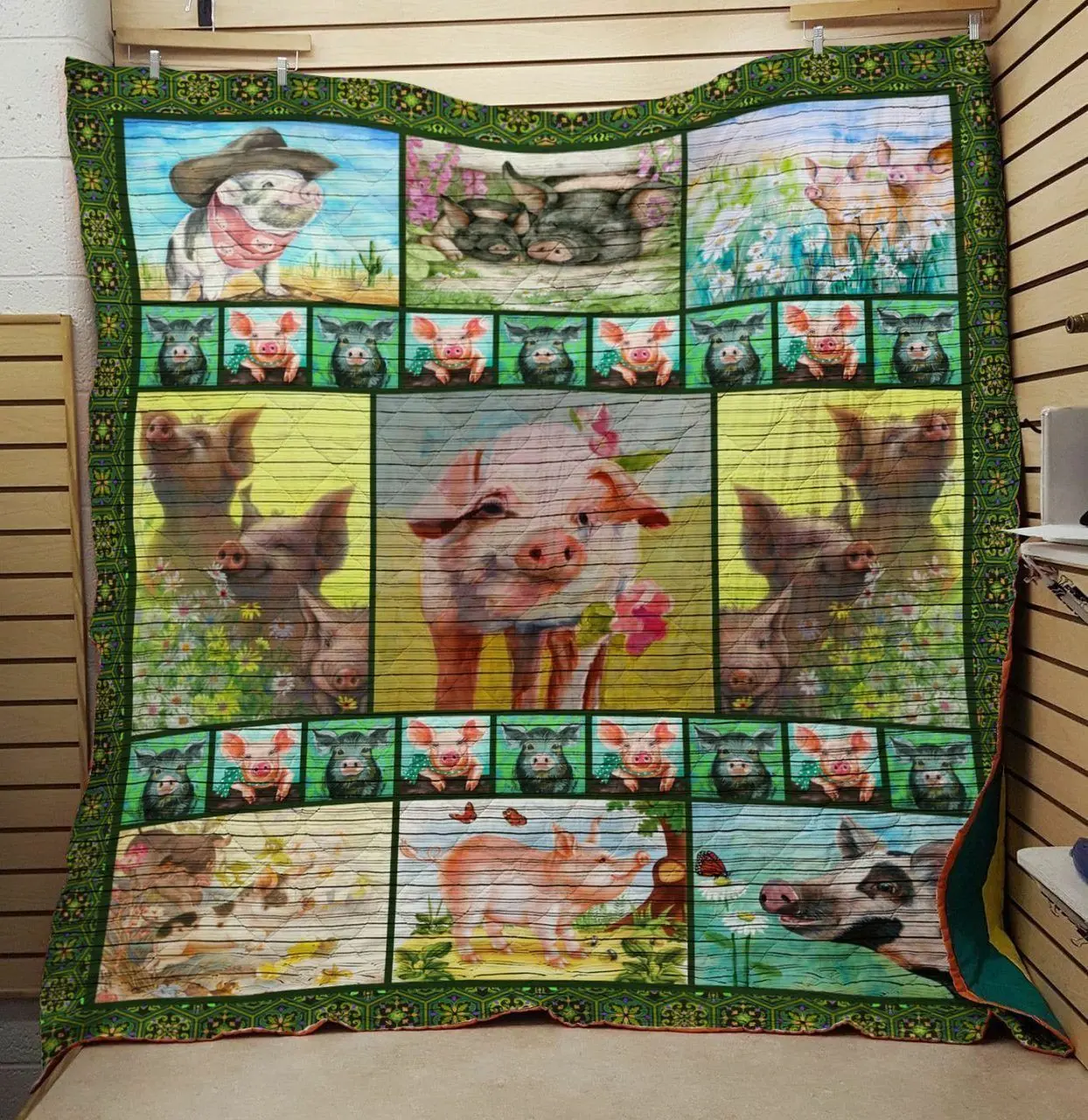 Pig Quilt Tdhqj and Home Decor