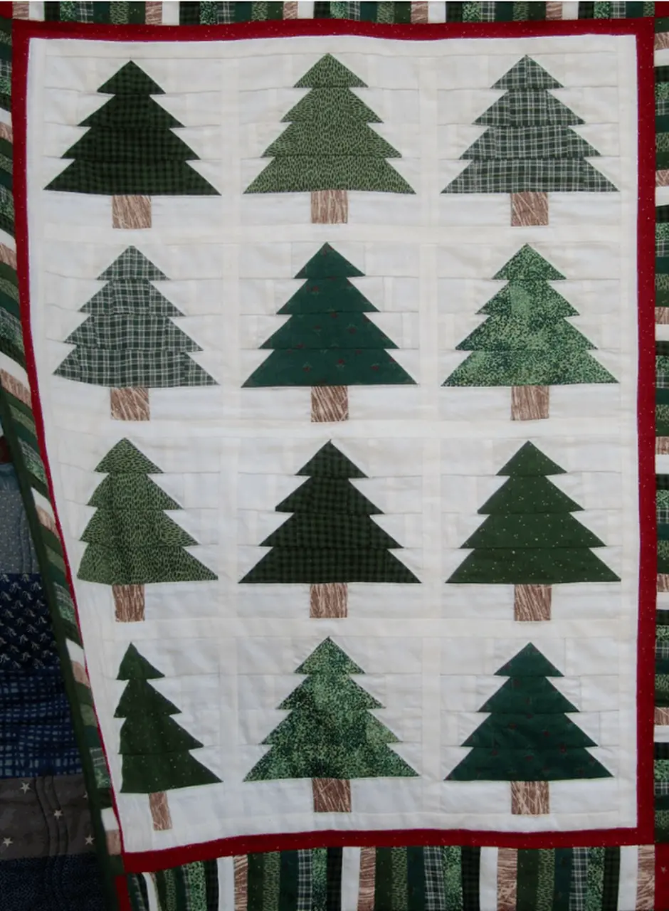 Pine Tree Quilt Tdhhm and Home Decor