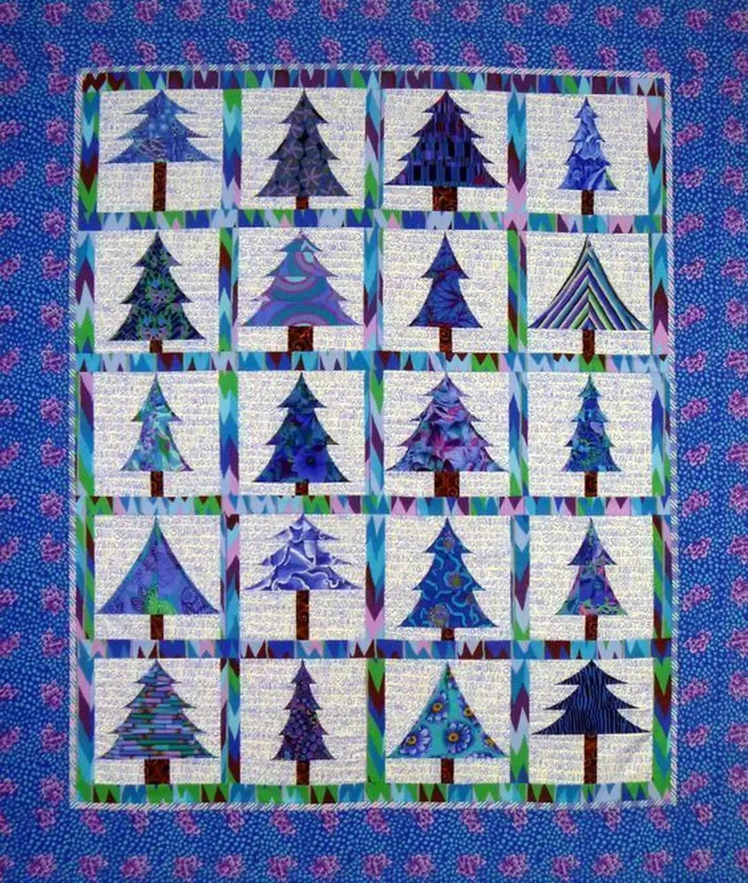Pine Tree Quilt Tdhpj and Home Decor