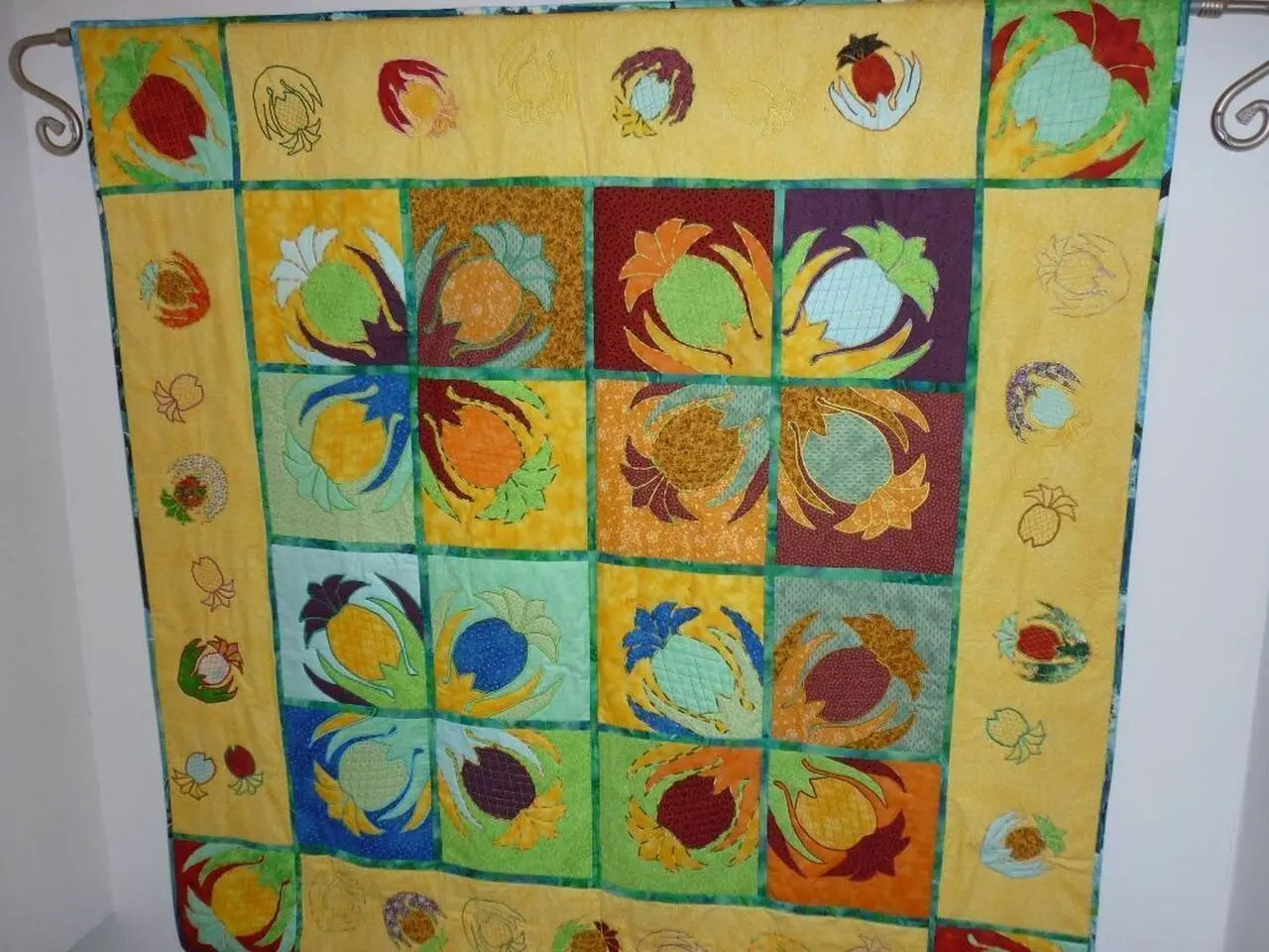 Pineapple Hawaii Quilt Tdhux and Home Decor