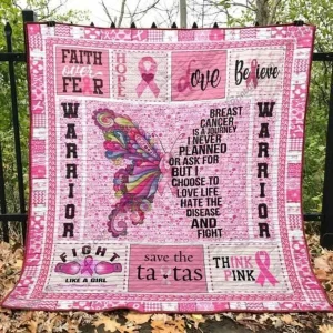 Pink Warrior Quilt Tdhng and Home Decor
